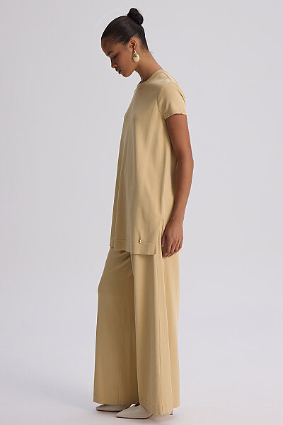  Kısa Kollu Basic Triko Tunik Craft - 3