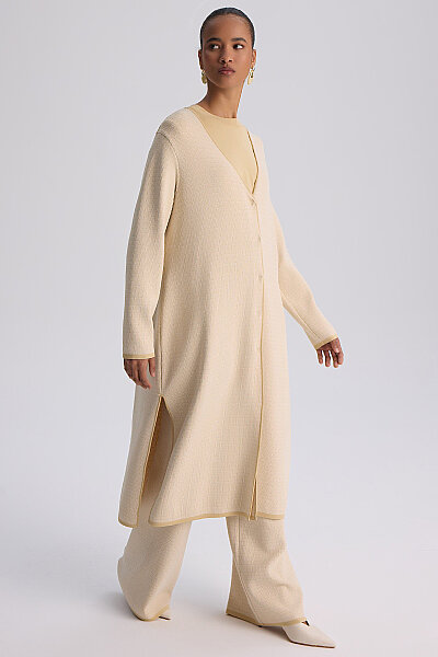 Minimal Desenli Bol Paça Touch Me Pantolon Craft - 10