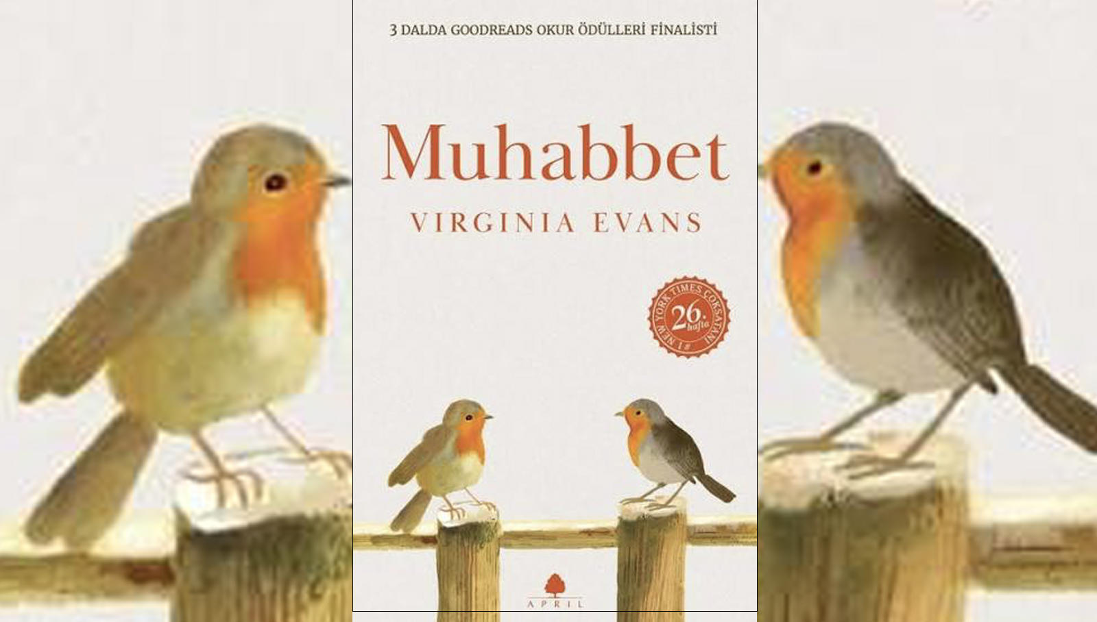 Virginia Evans – Muhabbet kitap kapağı