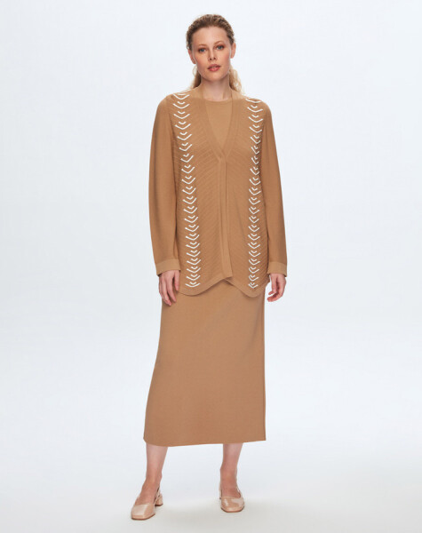 T24K-2010 A Cut Pencil Skirt - 2