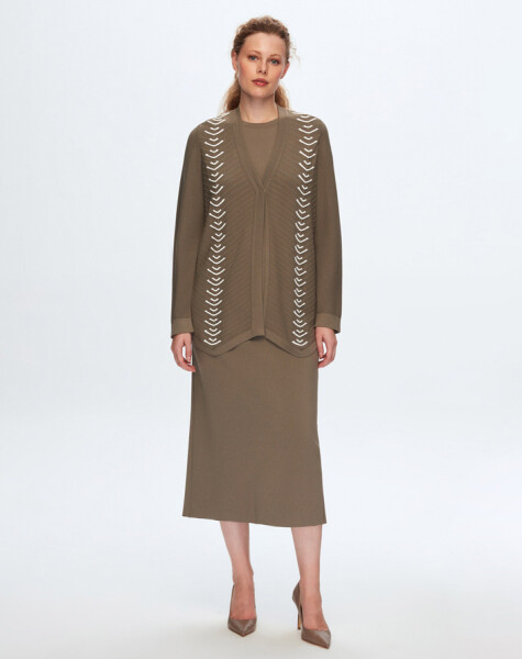 T24K-2010 A Cut Pencil Skirt - 1