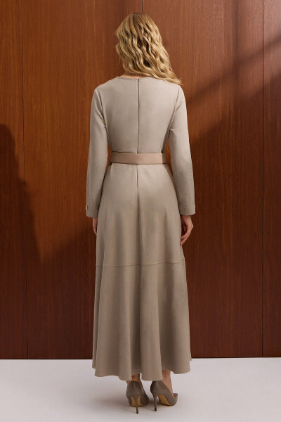 A Form Denim Elbise Stone - MISS DALIDA (1)