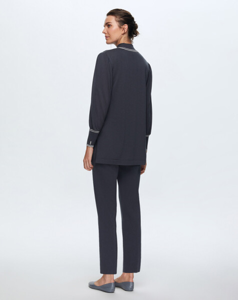 T24K-6007 Balloon Sleeve Knitwear Tunic - 6