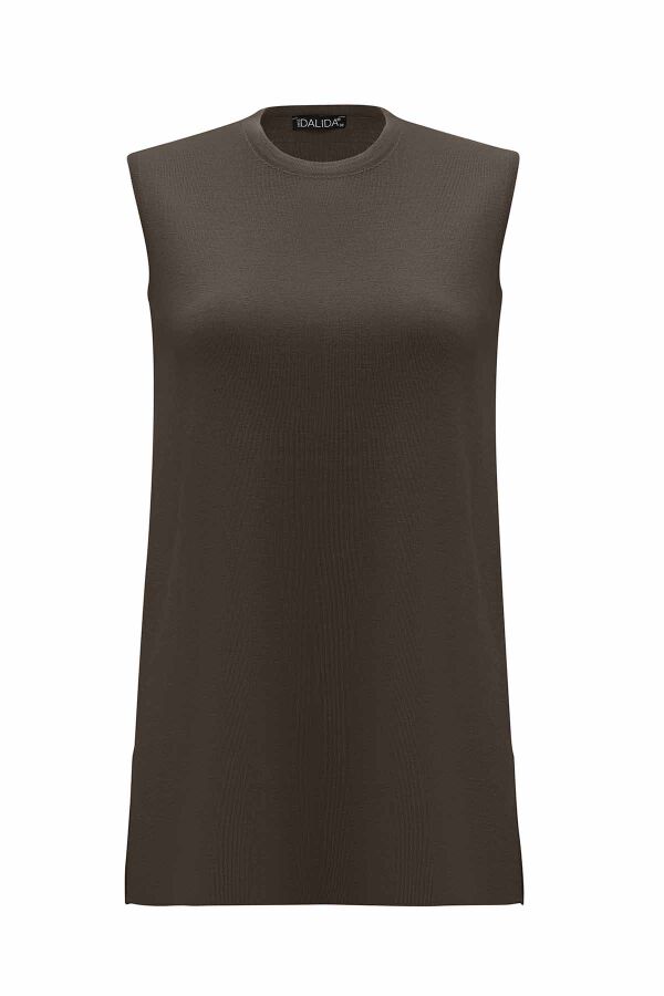 T26K-6000 Basic Kolsuz Triko Tunik DARDO-TAUPE - 1