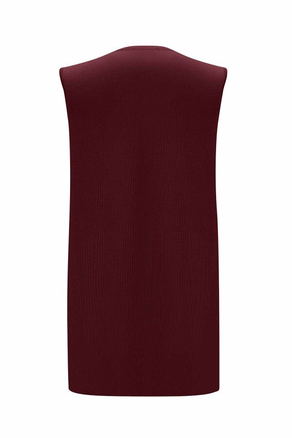 Basic Sleeveless Knit Tunic - 2