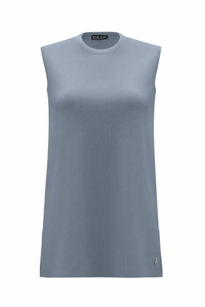 Basic Sleeveless Knit Tunic 