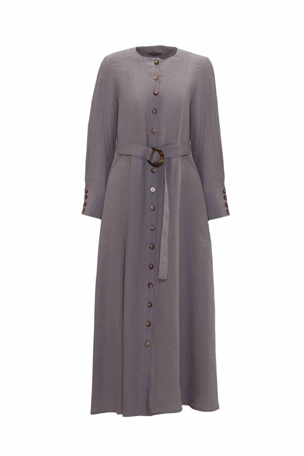 Beli Kemerli Ceket - 5