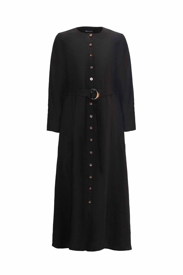 Beli Kemerli Ceket - 9