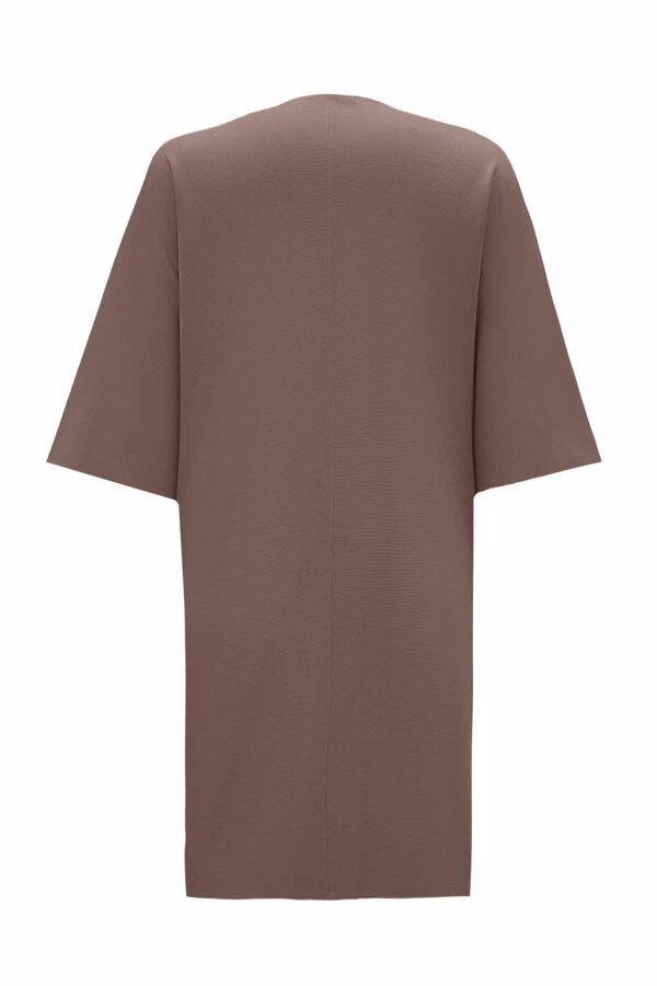 Belted Knit Vizon Cardigan - 2