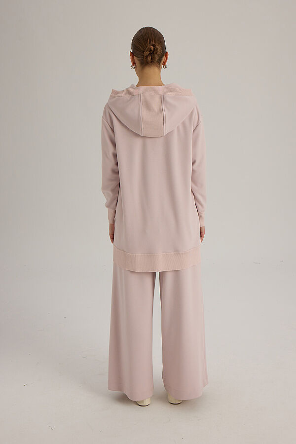  Blazer Kaşe Ceket Pudra - 7