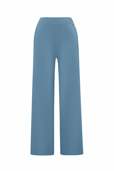 T26K-7001 Bol Paça Triko Pantolon NERVİ-BLUE 