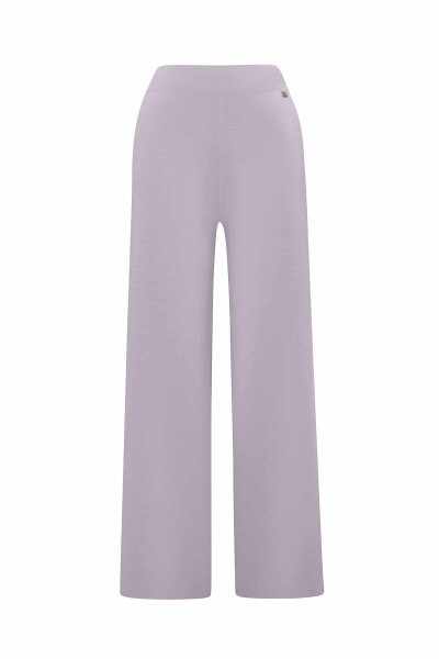 T26K-7001 Bol Paça Triko Pantolon RUPIA-LİLAC 