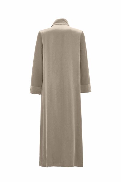 Collar Detailed Stone Dress - 2