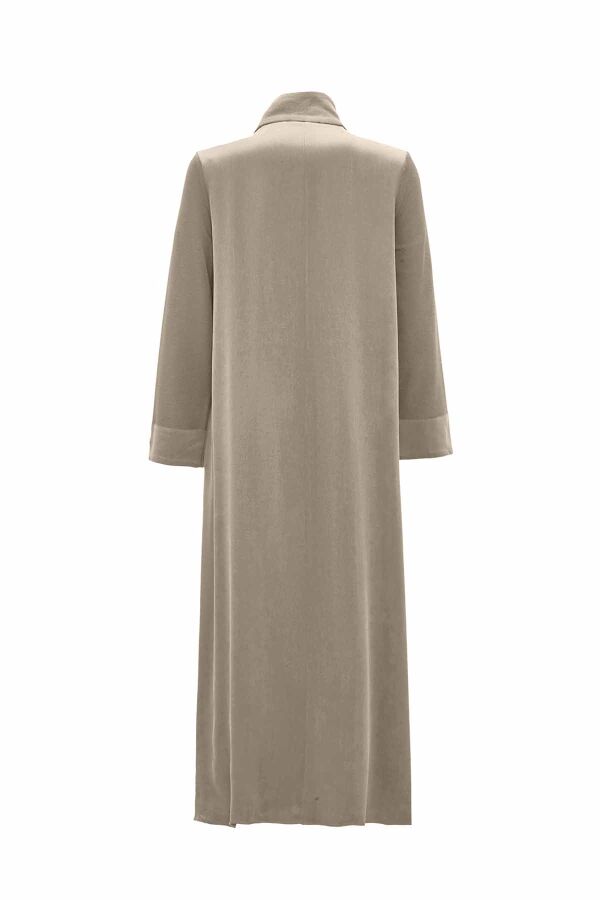 Collar Detailed Stone Dress - 2