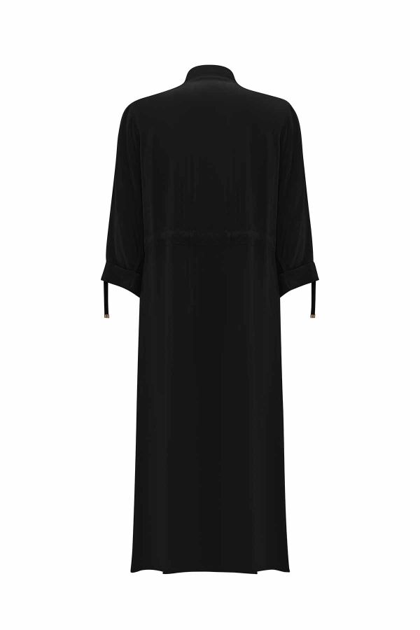 Cupro Cap with Drawstring Waist Pocket - 13
