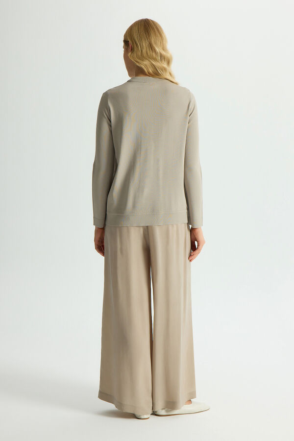 Cupro Cepli Pantolon Etek Stone - 3
