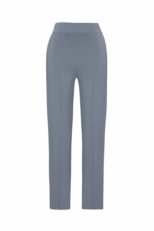 Skinny Leg Knitted Trousers - 1