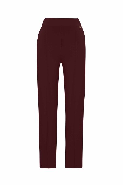 T26K-7000 Dar Paça Triko Pantolon TOGA-BORDO 