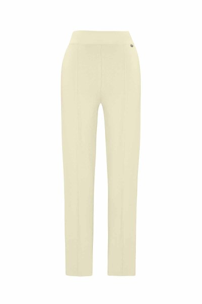 T26K-7000 Dar Paça Triko Pantolon FELIX-LIGHT YELLOW 