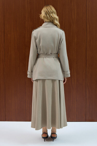 Denim Çan Etek Stone - 2