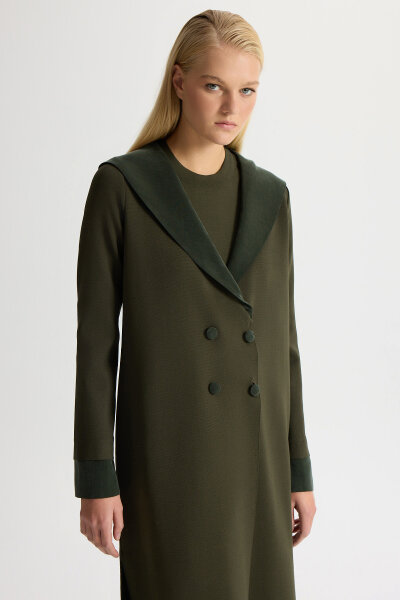 Sailor Collar Knitwear Cape - 2