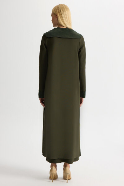 Sailor Collar Knitwear Cape - 4