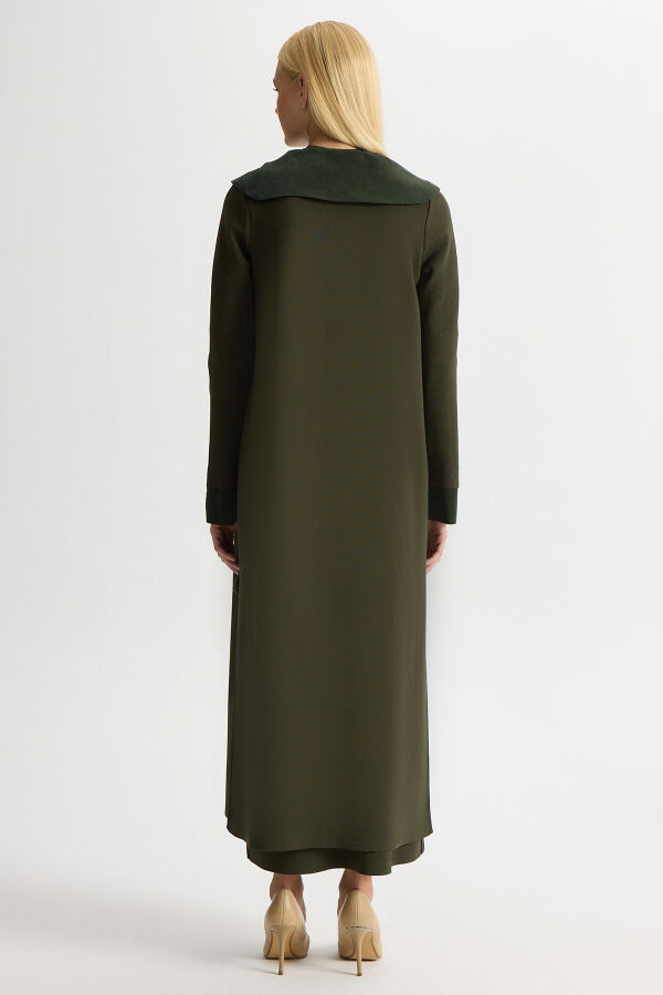 Sailor Collar Knitwear Cape - 4