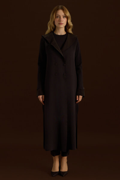 Denizci Yaka Triko Kap Kahverengi - MISS DALIDA