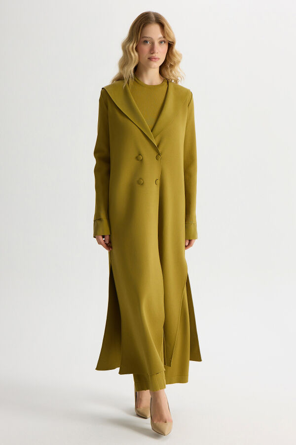 Sailor Collar Knitwear Cape - 1