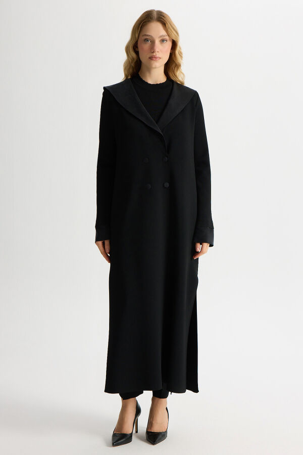 Sailor Collar Knitwear Cape - 1