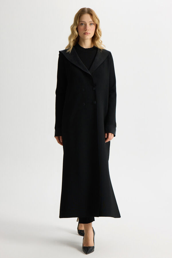 Sailor Collar Knitwear Cape - 3