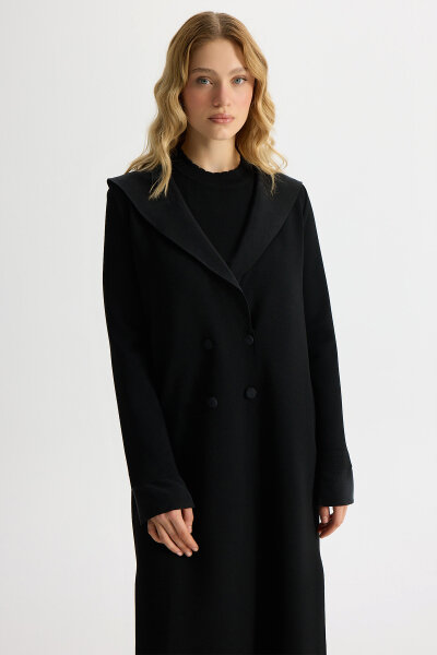 Sailor Collar Knitwear Cape - 4