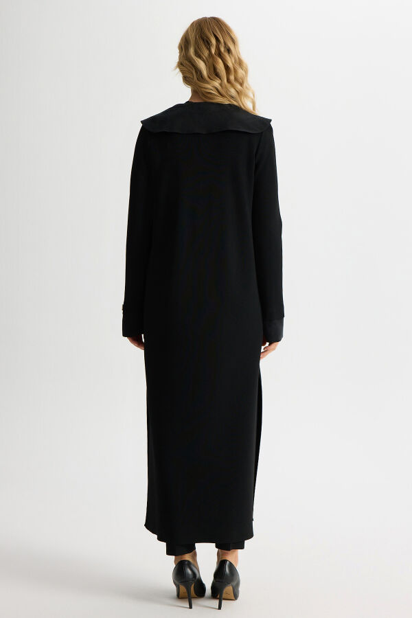 Sailor Collar Knitwear Cape - 5