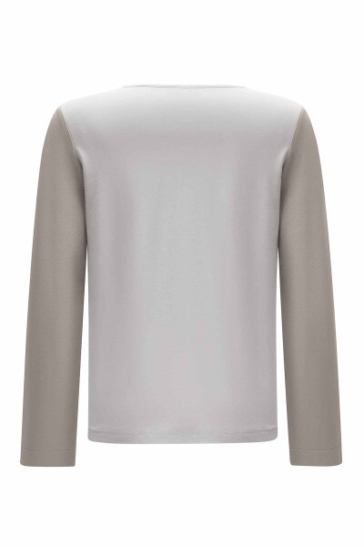 Double Linen Tunic with Side Buttons - 10