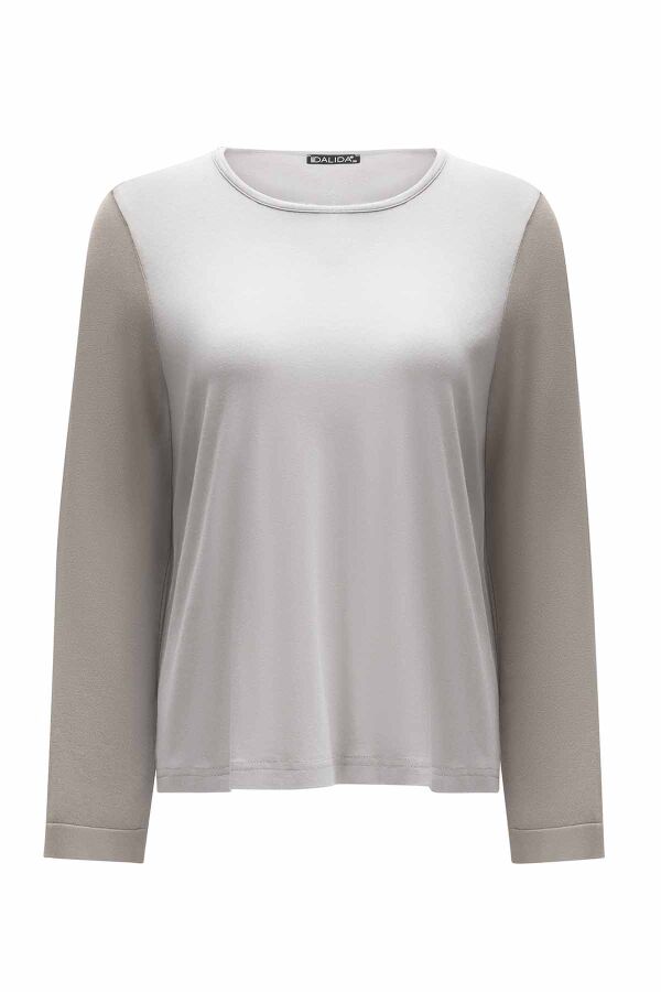 Double Linen Tunic with Side Buttons - 8