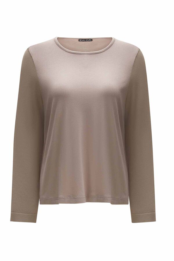 Double Linen Tunic with Side Buttons - 16