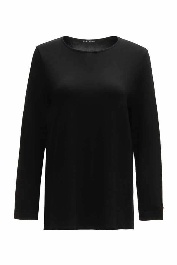 Double Linen Tunic with Side Buttons - 2