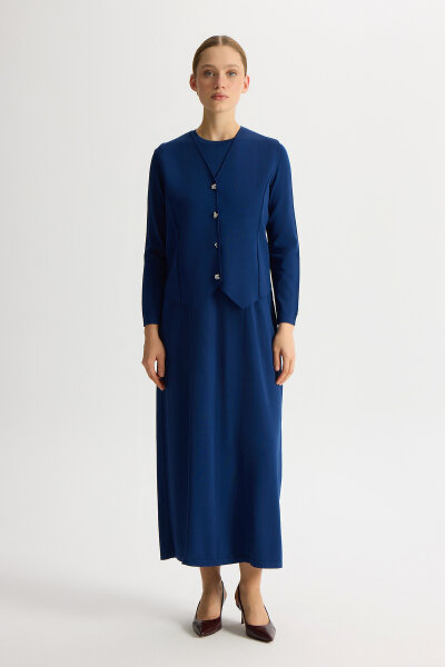 Solid Color Comfortable Fit Dress 