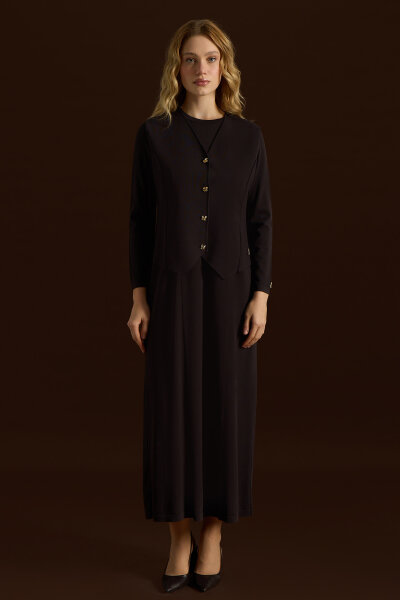 Solid Color Comfortable Fit Dress 