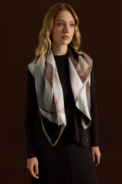 Fitilli Triko Tunik Kahverengi - MISS DALIDA (1)