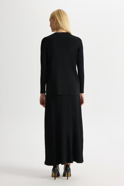 Ribbed Knit Tunic - 2