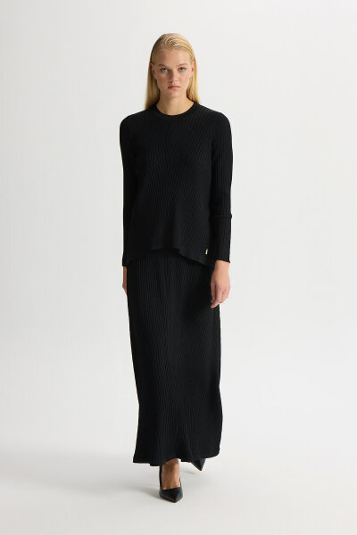 Ribbed Knit Tunic - 3