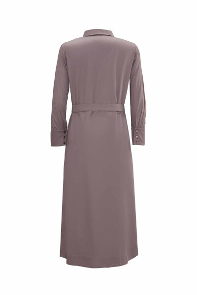 Gizli Patlı Kemerli Elbise - 3