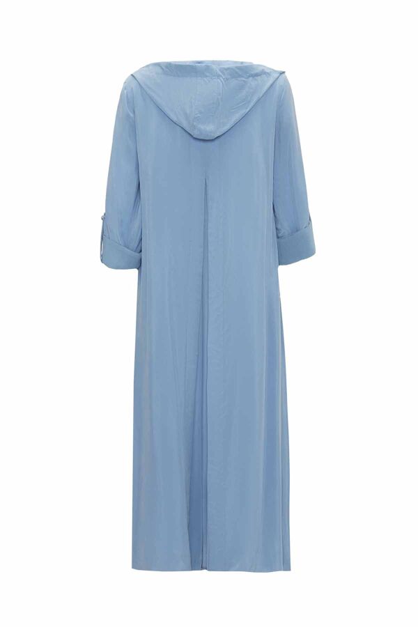 Hooded Detailed Cupro Set - 16