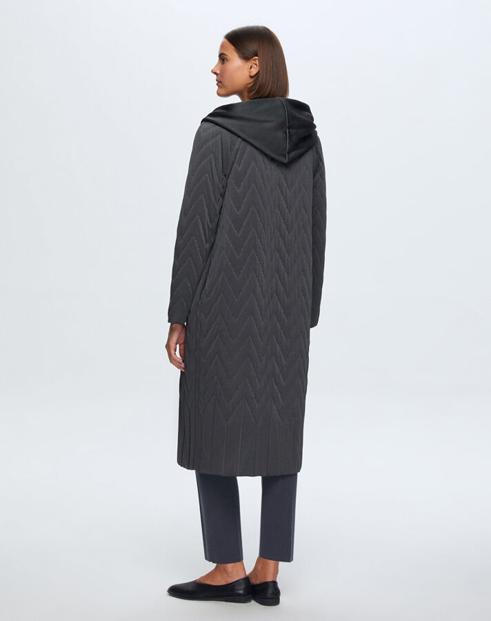 T24K-8023 Hooded Quilted Cap - 6