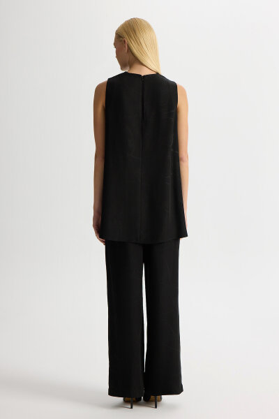 Jacquard Sleeveless Tunic - MISS DALIDA (1)