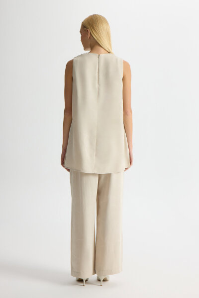 Jacquard Sleeveless Tunic - MISS DALIDA (1)