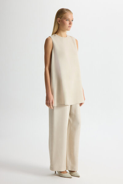 Jacquard Sleeveless Tunic - 4