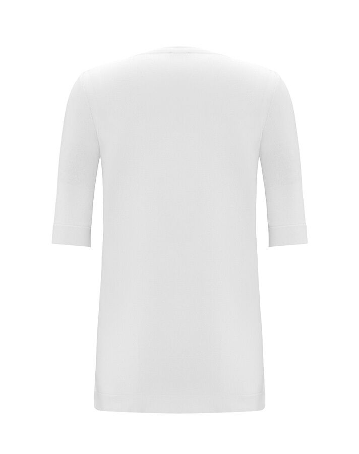  Kısa Kollu Triko Basic Tunik - 5