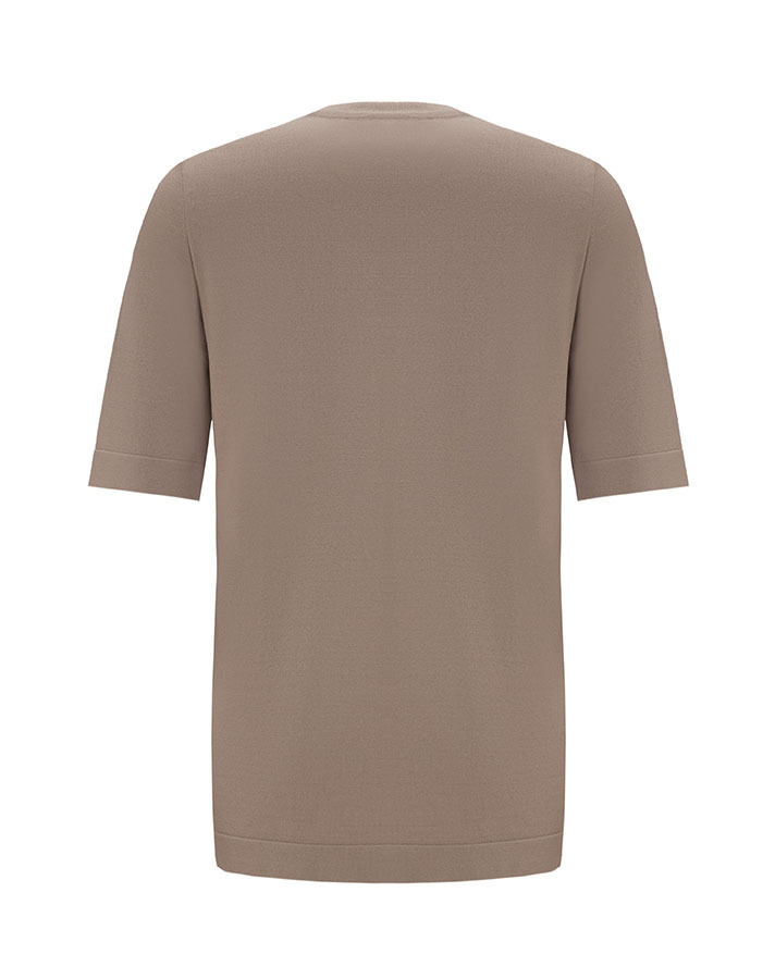  Kısa Kollu Triko Basic Tunik - 7